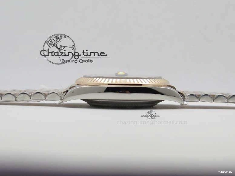 Noob Dial RG Brown Diam 41mm On Jubilee Wrapped Best Bezel Fluted DateJust 126303 Edition 1:1 A3235 Bracelet 1221